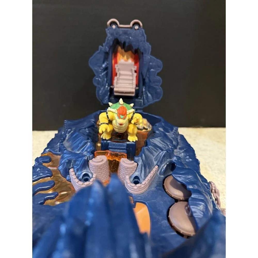 Nintendo Super Mario Bros Movie Bowser's Castle Island Playset Jakks Pacific